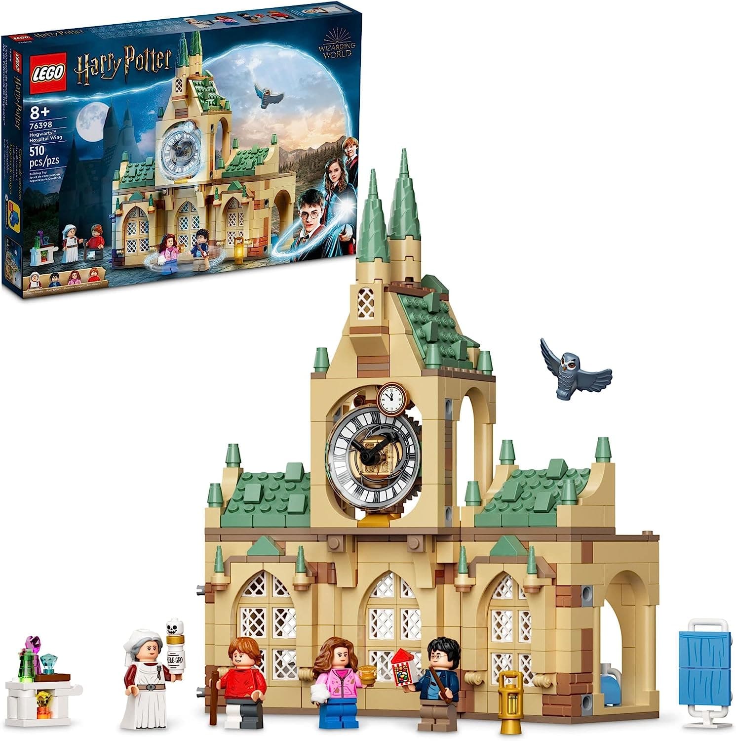 LEGO Harry Potter Ala del Hospital Hogwarts 76398 Caja Danada 10.2 99999900228051