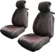 Fundas de Asientos Delanteros Para Carro Toyota Tacoma Negro/Rojo, Caja Dañada, 22222200072104, 7.2