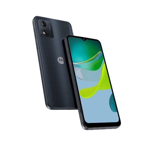 Celular Motorola Moto E14 Negro Cosmico, Sin Empaque, Incompleto Falta Cargador, Rastro de Uso Golpe en la Tapa trasero Ver Fotos, VT, 99999900350133