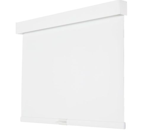 Persiana Enrollable Opaca Sin Cordon Persilux 31x72 Pulgadas Blanca, Caja de Empaque Dañado, 15, 22222200110935