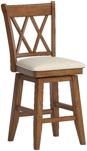 Silla de Comedor Acolchada Giratoria Beige, Sin Empaque, 22222200108981, 15