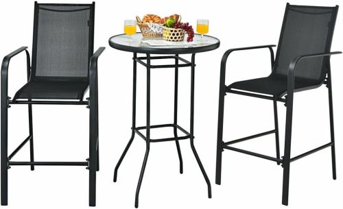 Juego de Mesa y 2 Sillas Altas Para Bar, Sin Empaque, 22222200109862, 15