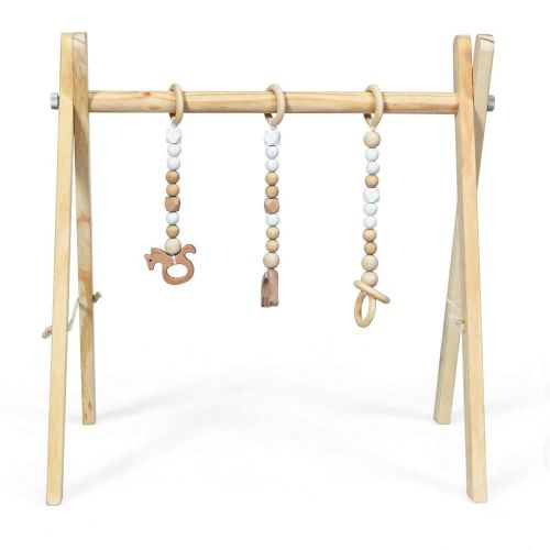 Gimnasio Portátil de Madera Para Bebés, Sin Empaque, 22222200108880, 15