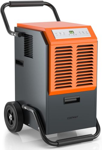 Deshumidificador Comercial 120 Pintas COSTWAY ES10111US-GR Naranja, Sin Empaque, Rastro de Uso Ver Detalles en varias zonas Ver Fotos, Metodo de Envio Limitada por Peso, 15, 22222200121564