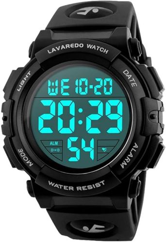 Reloj Analógico Para Niños Negros, Caja Dañada, 22222200098383, 1.2