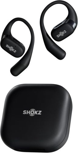 Audífonos Inalámbricos Bluetooth Shokz Open Fit Negros, Sin Empaque, 99999900349788, 8.3