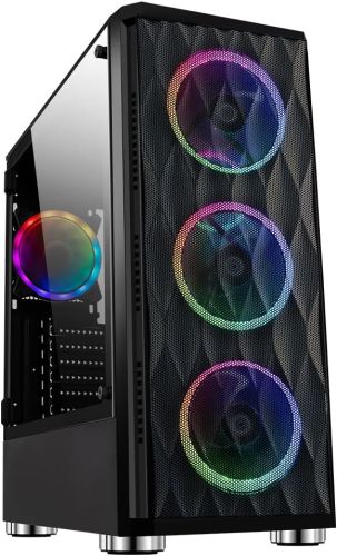 Case Para PC Skydron Balamrush Negro, Caja Dañada, 22222200082950, 13