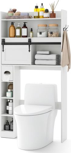 Gabinete de Almacenamiento 6 Niveles Para Baño, Sin Empaque, ENVÍO LIMITADO POR PESO, 22222200110081, 15