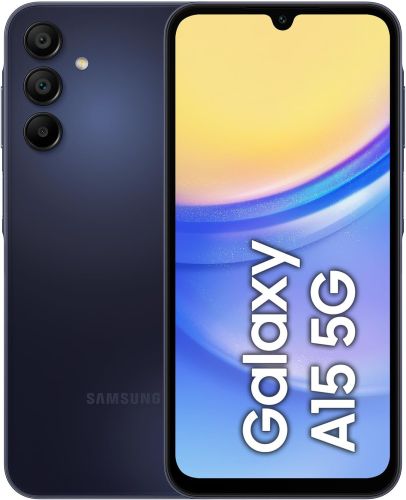 Celular Samsung Galaxy A15 5G 128GB Azul Negro, Caja de Empaque Dañada, VT, 99999900350520
