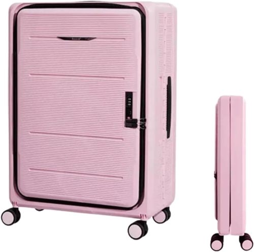Maleta Viaje de Plástico 24 Pulgadas Rosa, Sin Empaque, 22222200099665, 15