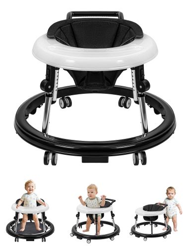 Andador de Bebé Con Ruedas Quocdiog Negro, Empaque Dañado, 22222200110543, 6.2