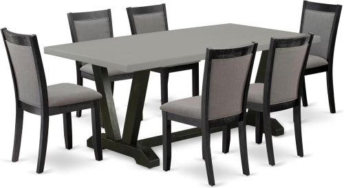 Juego de Comedor 7 Piezas, Sin Empaque, Artículo Con Detalles En Las Esquinas Ver Fotos, ENVÍO LIMITADO POR PESO, 22222200119240, 15