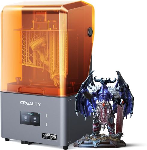 Impresora 3D de Resina Creality Halot Mage S, Caja De Empaque Dañado, Rastro de Uso Manchas Leves de Resina Ver Fotos, 1.4, 22222200118705