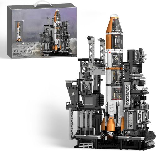 Kit Construcción de Cohete Espacial 2166 pcs Kimiangel, Caja Dañada, 22222200093054, 14
