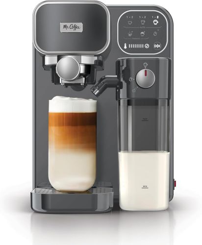 Cafetera Expreso Mr. Coffee Prima Latte Luxe, Empaque Dañado, 22222200120003, 3.2