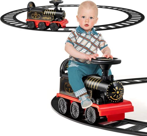 Tren Eléctrico Con Pista Para Niños  6 V, Sin Empaque, 22222200108987, 14