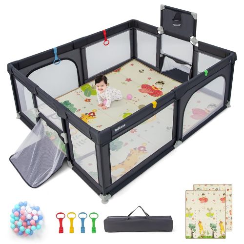 Corralito Para Bebés 74x62 Pulgadas Infans, Sin Caja Solo Empaque, Alfombra Con Detalle Ver Foto, 22222200109850, 15