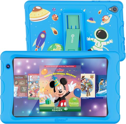 Tableta Infantil Contixo K80 8 Pulgadas Verde, Sin Empaque, Incompleto Falta Base Retractil del Estuche VT, 99999900337882