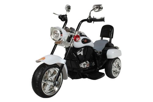Motocicleta Eléctrica Para Niños 6V Blanca, Sin Empaque, 22222200120982, 15