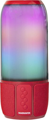 Parlante Inalámbrico Bluetooth Magnavox Rojo, Sin Empaque, Rastro de Uso Mínimo Ver Fotos, 99999900337623, 8.3
