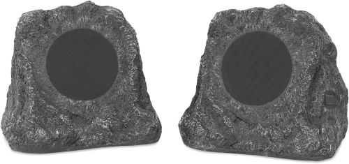 Set 2 Altavoces Para Exteriores Tipo Roca, Empaque Dañado, 22222200120034, 15
