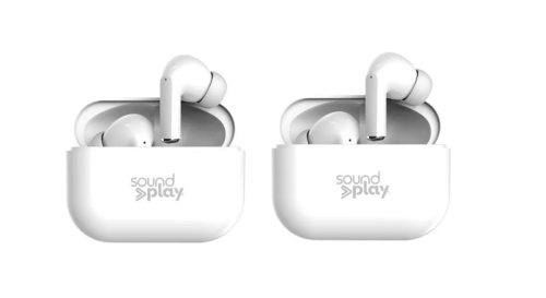 Set 2 Audífonos Bluetooth Inalámbricos Sound Play, Empaque Dañado, 99999900351705, 8.3