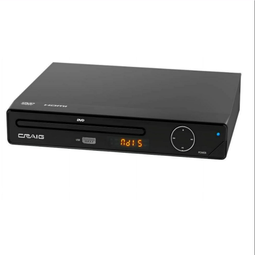 Reproductor de DVD Craig, Caja Dañada, 99999900337161, 1.3