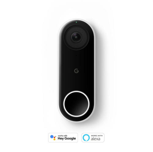 Timbre Con Vídeo Google Nest Con Cable #2, Caja Dañada, Incompleto Falta Placa de Pared, 99999900337716, 1.3