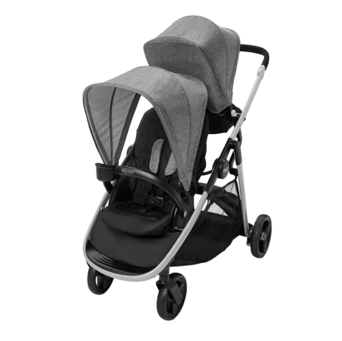 Coche Doble Graco Ready2Grow 2.0, Sin Empaque, Incompleto Falta Una Pieza Ver Foto, 22222200101446, 15