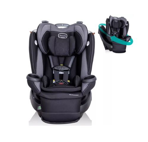 Silla de Seguridad Para Carro Convertible Giratorio Evenflo Revolve 360 ​​Extend, Caja Dañada, 22222200101698, 15