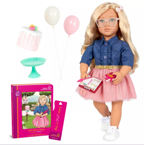 Muñeca 18 Pulgadas Emily Our Generation, Empaque Dañado, 22222200107859, 14
