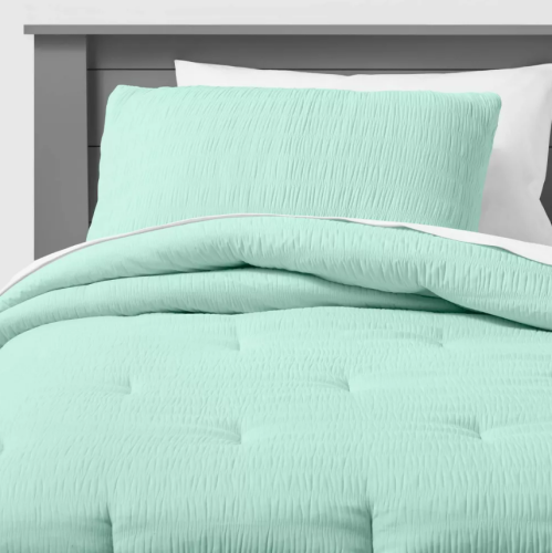 Edredón 2 Piezas Twin Menta Pillowfort, Sin Caja Solo Empaque, 22222200107507, 6.2