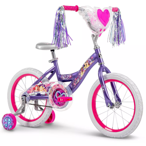 Bicicleta Infantil Huffy Princess 16 Pulgadas Morada, Sin Empaque, 22222200108497, 15