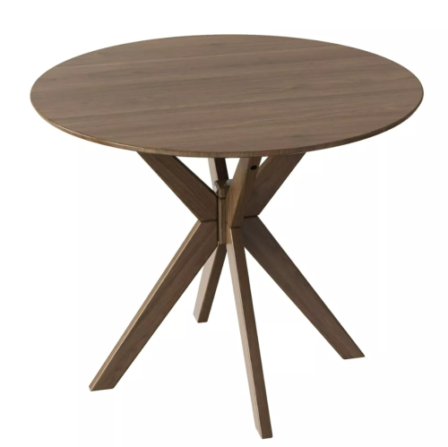 Mesa de Comedor Redonda 35 Pulgadas Café, Sin Empaque, 22222200108660, 15