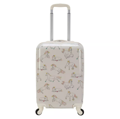 Maleta Viaje Rígida Crckt de Unicornios Para Niñas 20 Pulgadas, Sin Empaque, 22222200107474, 15