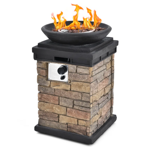 Columna de Fuego Sin Humo de Propano Venetta, Sin Empaque, Metodo de Envio en la Descripcion, 15, 22222200108768