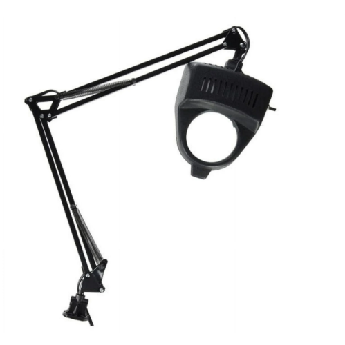Lámpara Lupa Alvin Swing-Arm Negra, Empaque Dañado, 22222200109966, 6.2