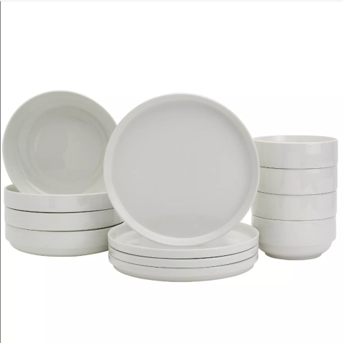 Juego de Vajilla 12 Piezas Stacked Food Network, Empaque Dañado, 22222200116753, 3.2
