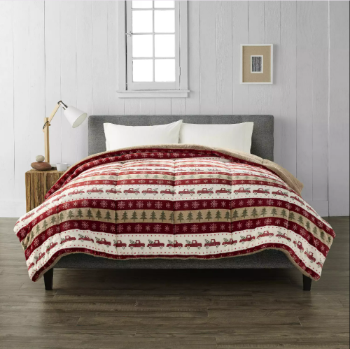 Edredón Reversible King Truck Stri Cuddl Duds, Sin Caja Solo Empaque, 22222200116871, 15