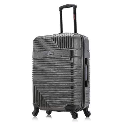 Maleta de Viaje Rígida InUSA Gris Oscuro 28 Pulgadas, Sin Empaque, 22222200116609, 15
