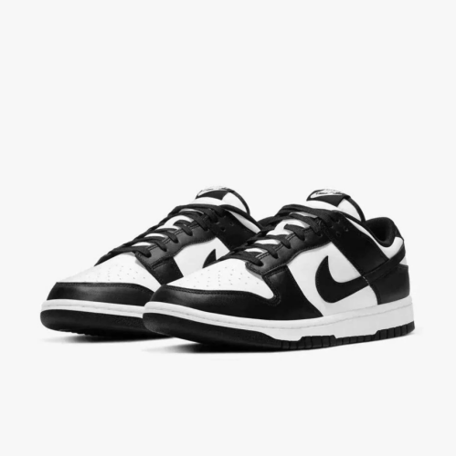 Tenis Nike Dunk Low Retro Para Hombre Blanco/Negro Talla 41 EUR, Empaque Dañado, 22222200117452, 6.2