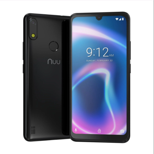 Celular Nuu X6 Plus Negros, Empaque Dañado, 22222200117963, VT