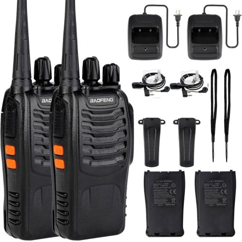 Set 2 Radios Bidireccionales Baofeng BF-8885, Sin Empaque, 22222200097664, 1.3