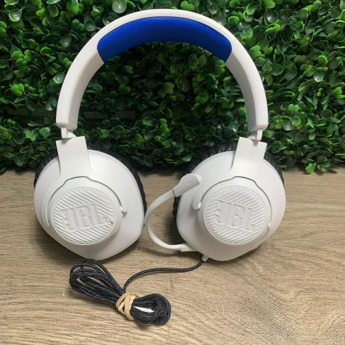 Audífonos de Cable Para Juegos JBL Quantum 200 Blancos #3, Sin Empaque, Rastro de Uso Ver Fotos, Falta Cable Auxiliar, 99999900340228, 8.3