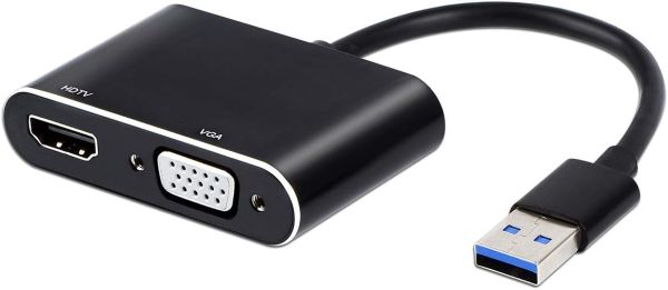 Adaptador usb a hdmi y vga new arrivals