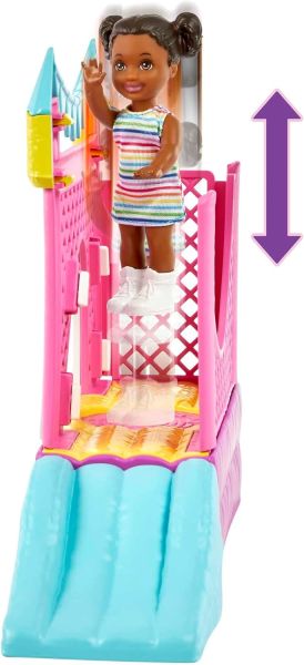 BARBIE bilingual CASA INFLABLE