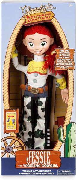 DISNEY Store Figura de accion interactiva oficial de Jessie de Toy Story Caja danada 10 99999900243134