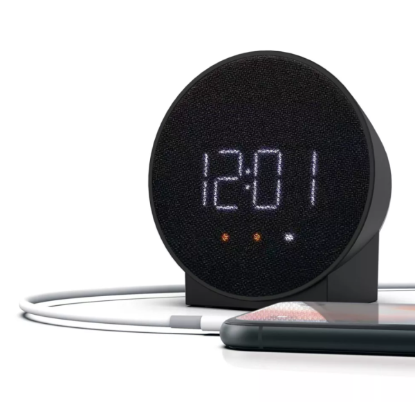 Reloj Despertador Redondo Capello CA 8WB Negro Caja Danada 1.2 22222200012157