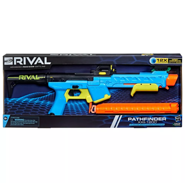 Lanzador de Pelotas NERF Rival Pathfinder XXII 1200 Caja Danada 22222200015862 14
