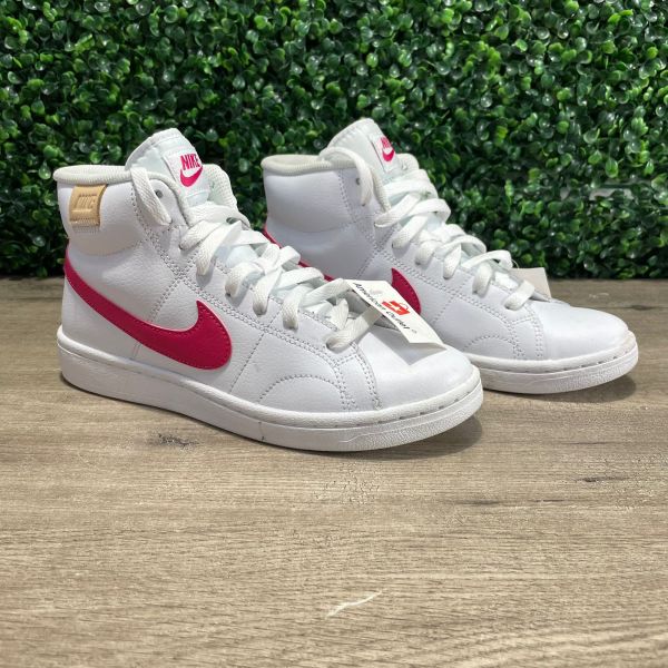 Tenis Altas Nike Blancas Rosa 37.5 EUR 4 Sin Empaque 2934320CN1051 3.2